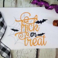 Trick or Treat Machine Embroidery Design